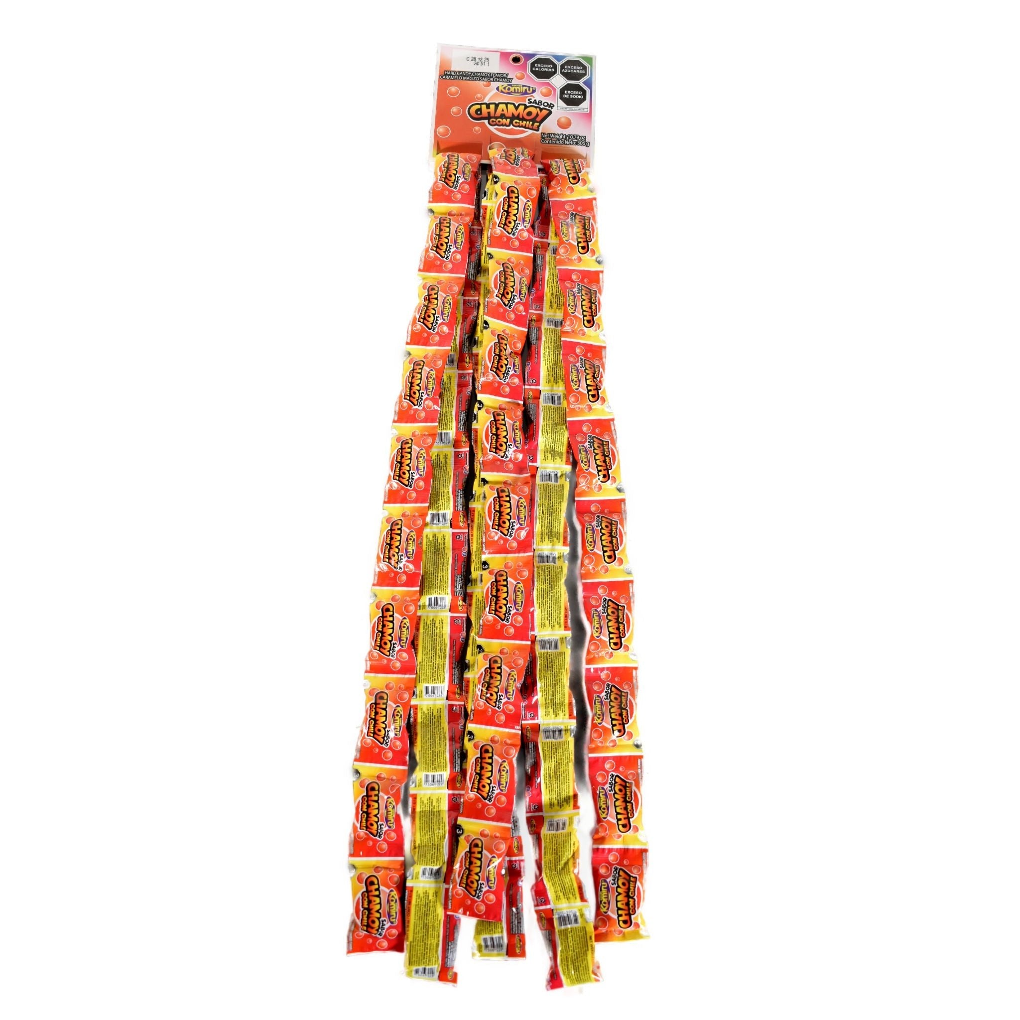 Dulce Komiru Mix Sabor Chamoy Con Chile 60pz