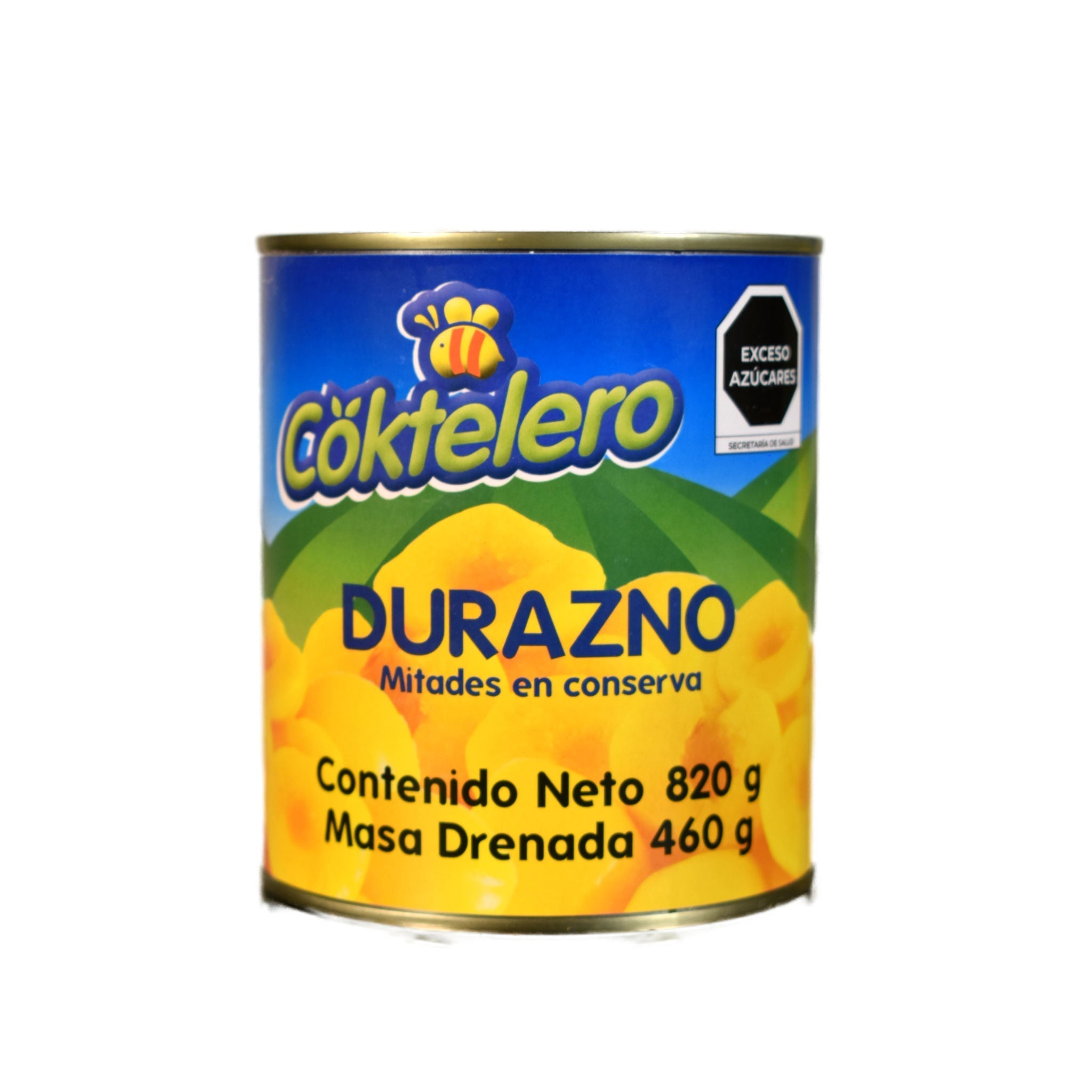 Duraznos en Mitades en Conserva - Coktelero - Lata de 820 g