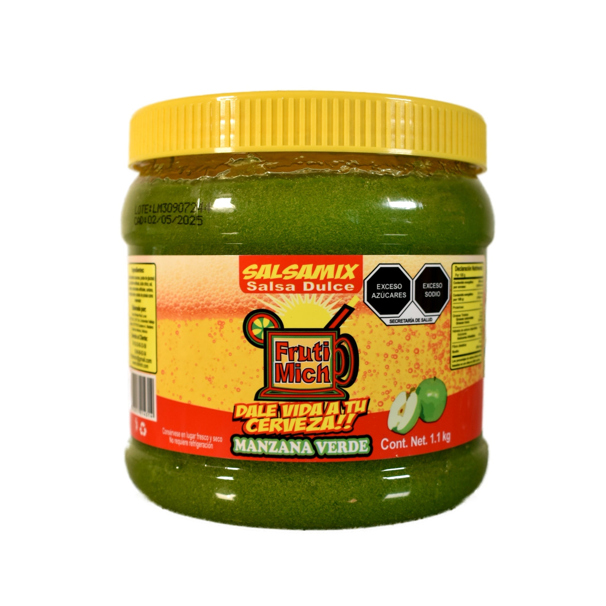 Fruti Mich - Salsa para Micheladas - Variedad de Sabores Bote de 1.1 Kg