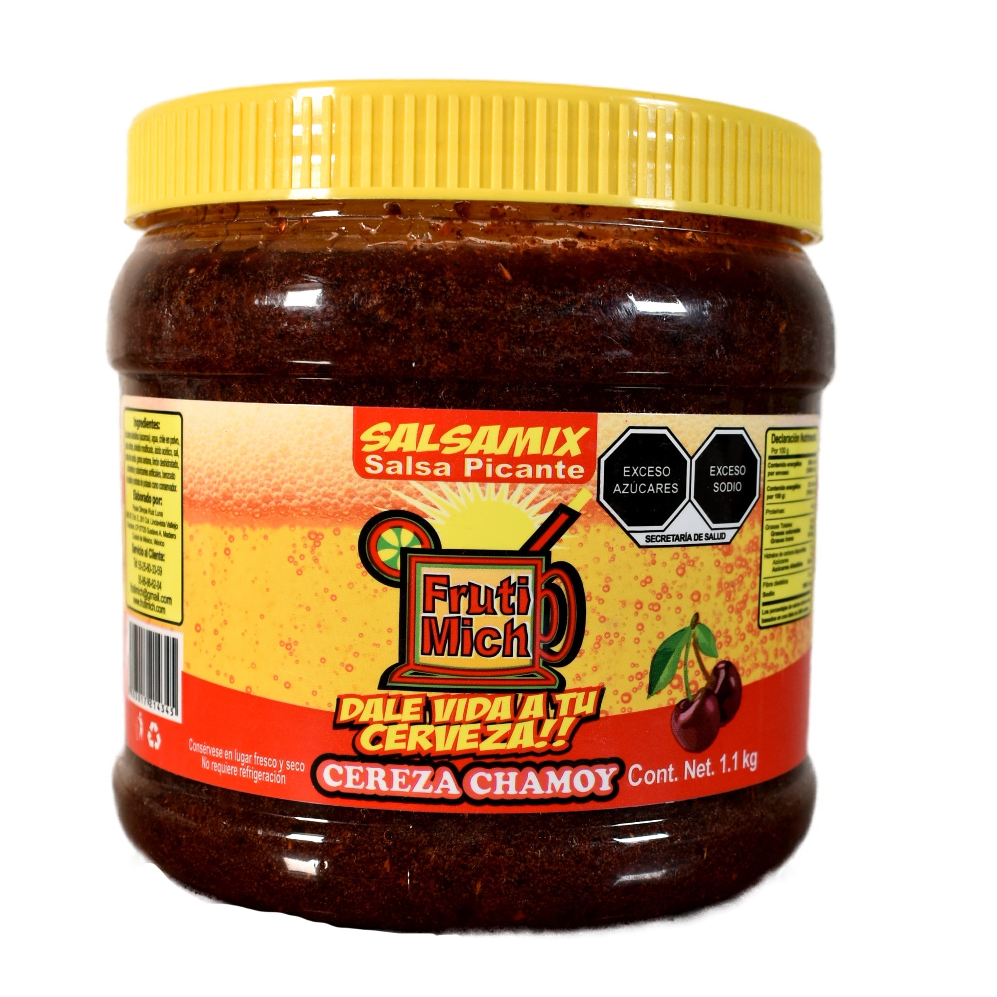Fruti Mich - Salsa para Micheladas - Variedad de Sabores Bote de 1.1 Kg