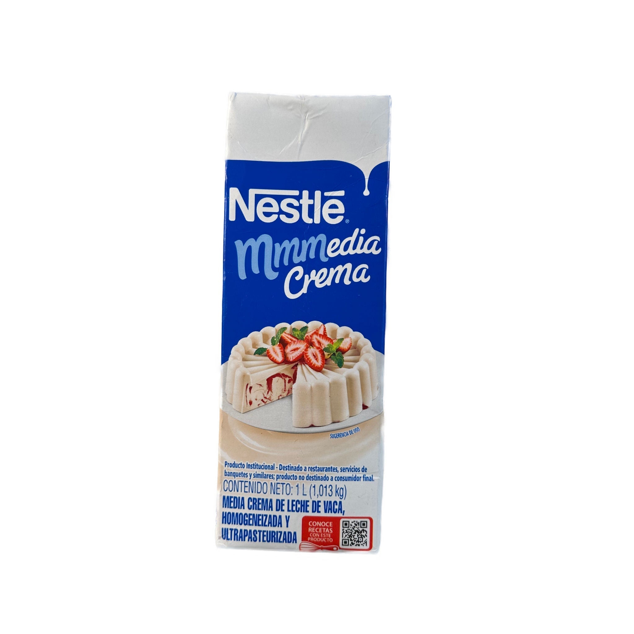 Media Crema - Nestlé - Envase de 1L - Materias Primas para Repostería y más