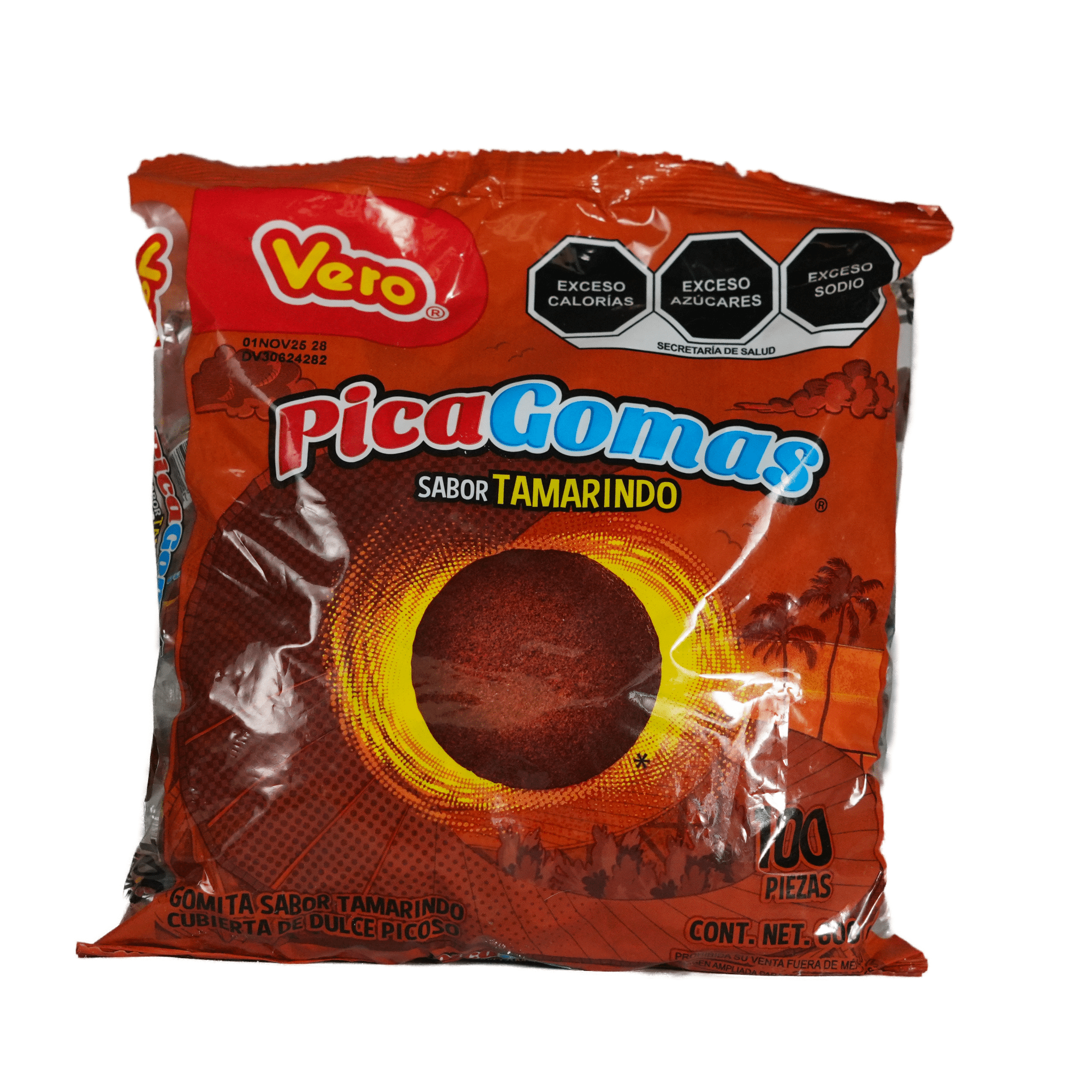 Pica Gomas - Vero - Bolsa de 600g con 100 piezas